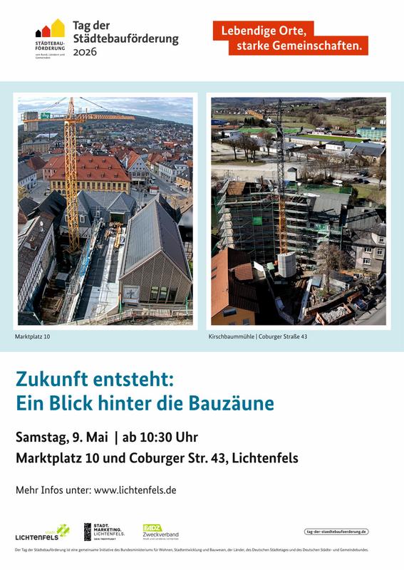 Plakat TdS Lichtenfels Zukunft entsteht Plakat TdS Lichtenfels Zukunft entsteht